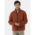thumbnail image 1 of Ozark Trail Men's & Big Men's Mixed Media Fleece Jacket, Sizes S-3XL, 1 of 7