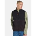 thumbnail image 1 of Ozark Trail Men's & Big Men's Mixed Media Fleece Vest, Sizes S-3XL, 1 of 5