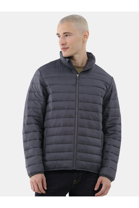 Men's & Big Men's Puffer Jacket, Sizes S-3XL