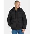 thumbnail image 1 of Ozark Trail Men's & Big Men's Puffer Jacket with Hood, Sizes S-3XL, 1 of 5