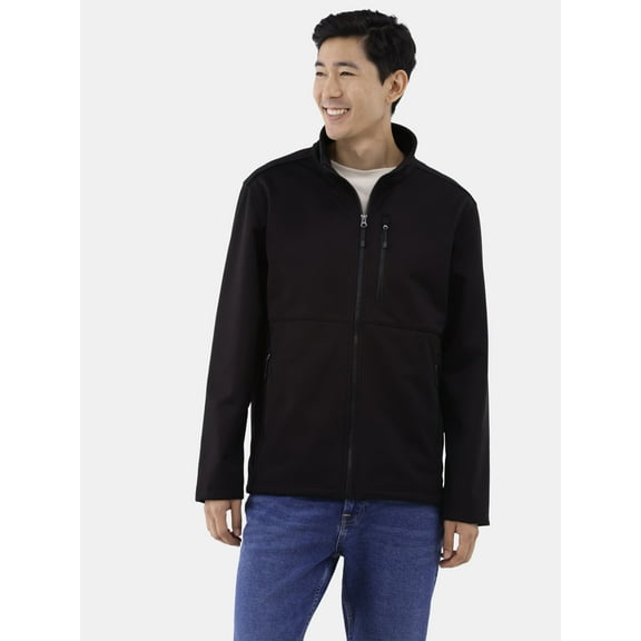 Ozark Trail Men's & Big Men's Softshell Jacket, Sizes S-3XL