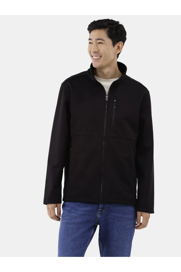 Men's & Big Men's Softshell Jacket, Sizes S-3XL