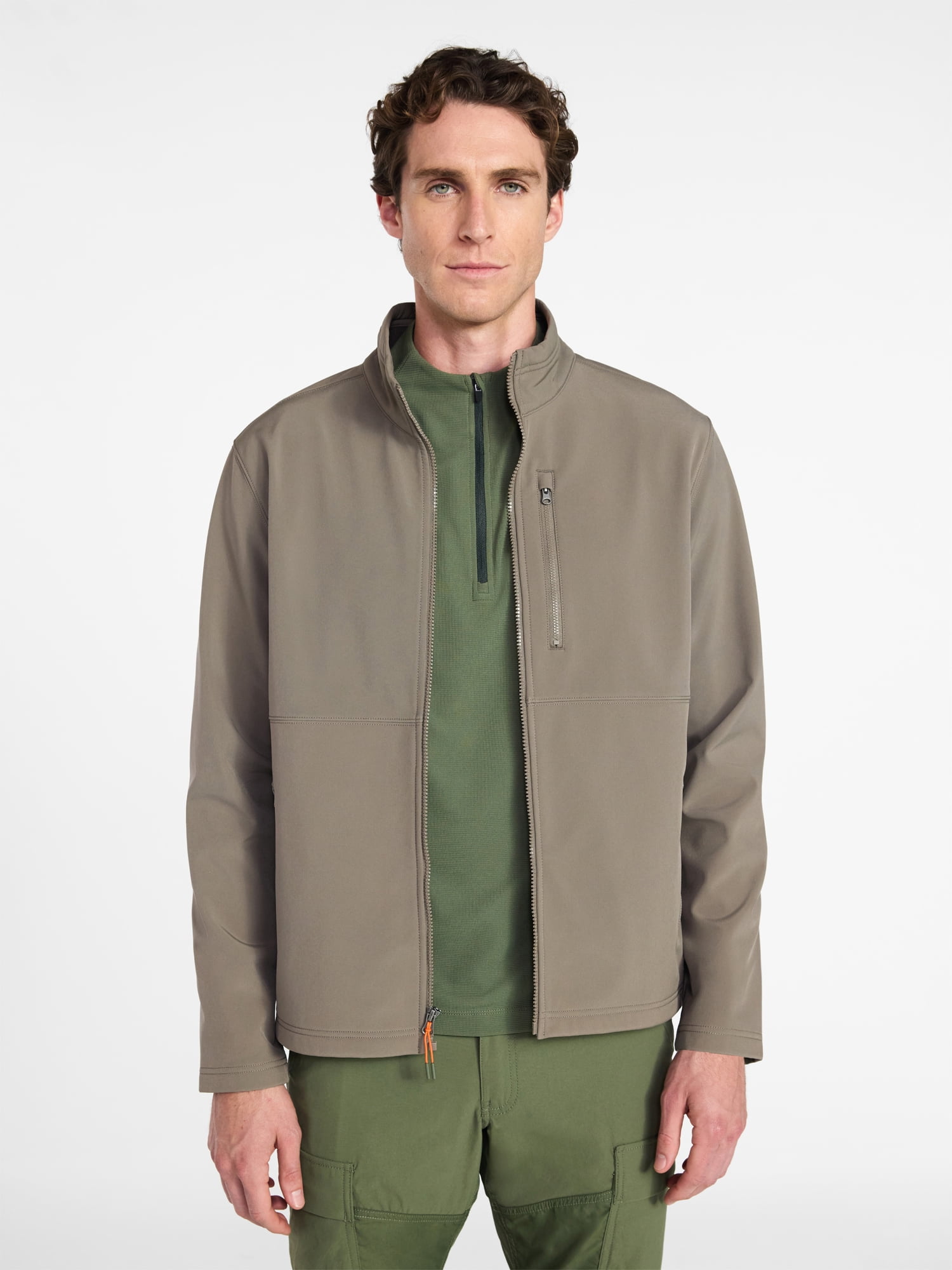 Ozark Trail Men's & Big Men's Softshell Jacket, Sizes S-3XL