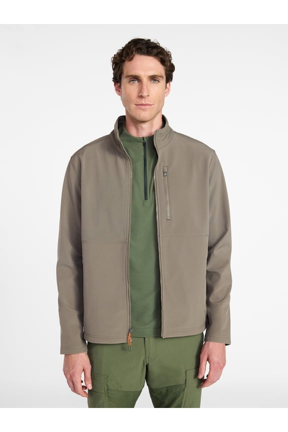 Men's & Big Men's Softshell Jacket, Sizes S-3XL