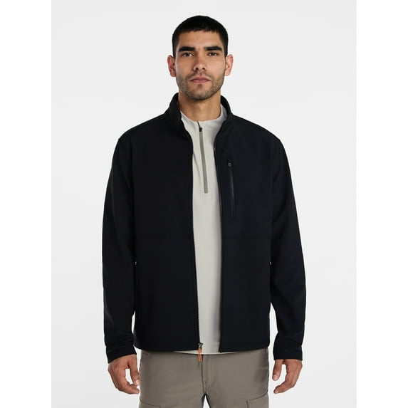 Ozark Trail Men's & Big Men's Softshell Jacket, Sizes S-3XL