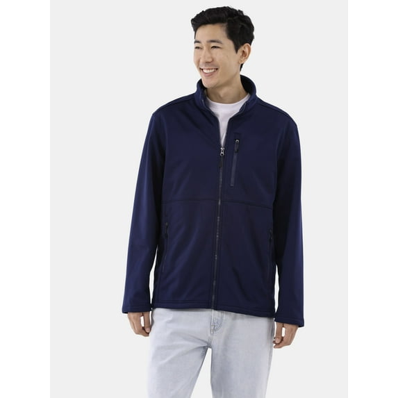 Ozark Trail Men's & Big Men's Softshell Jacket, Sizes S-3XL