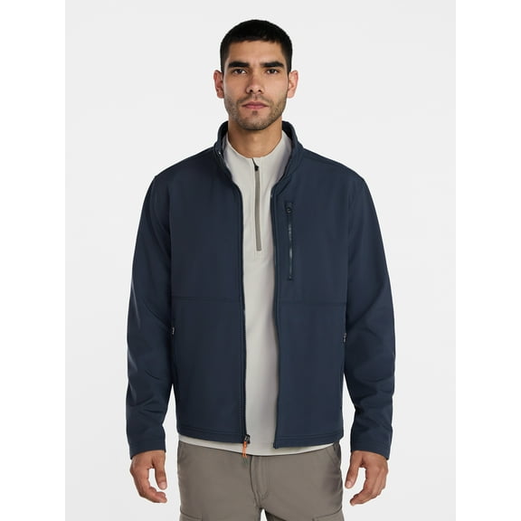 Ozark Trail Men's & Big Men's Softshell Jacket, Sizes S-3XL