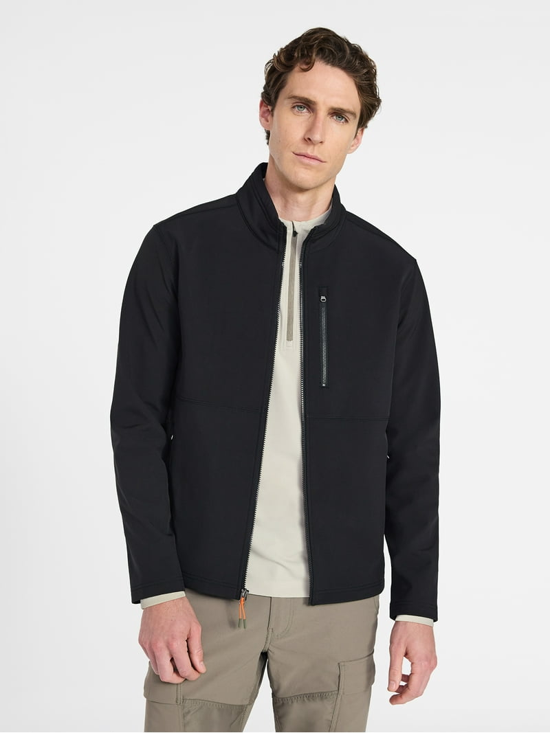 Ozark Trail Men's & Big Men's Softshell Jacket, Sizes S-3XL