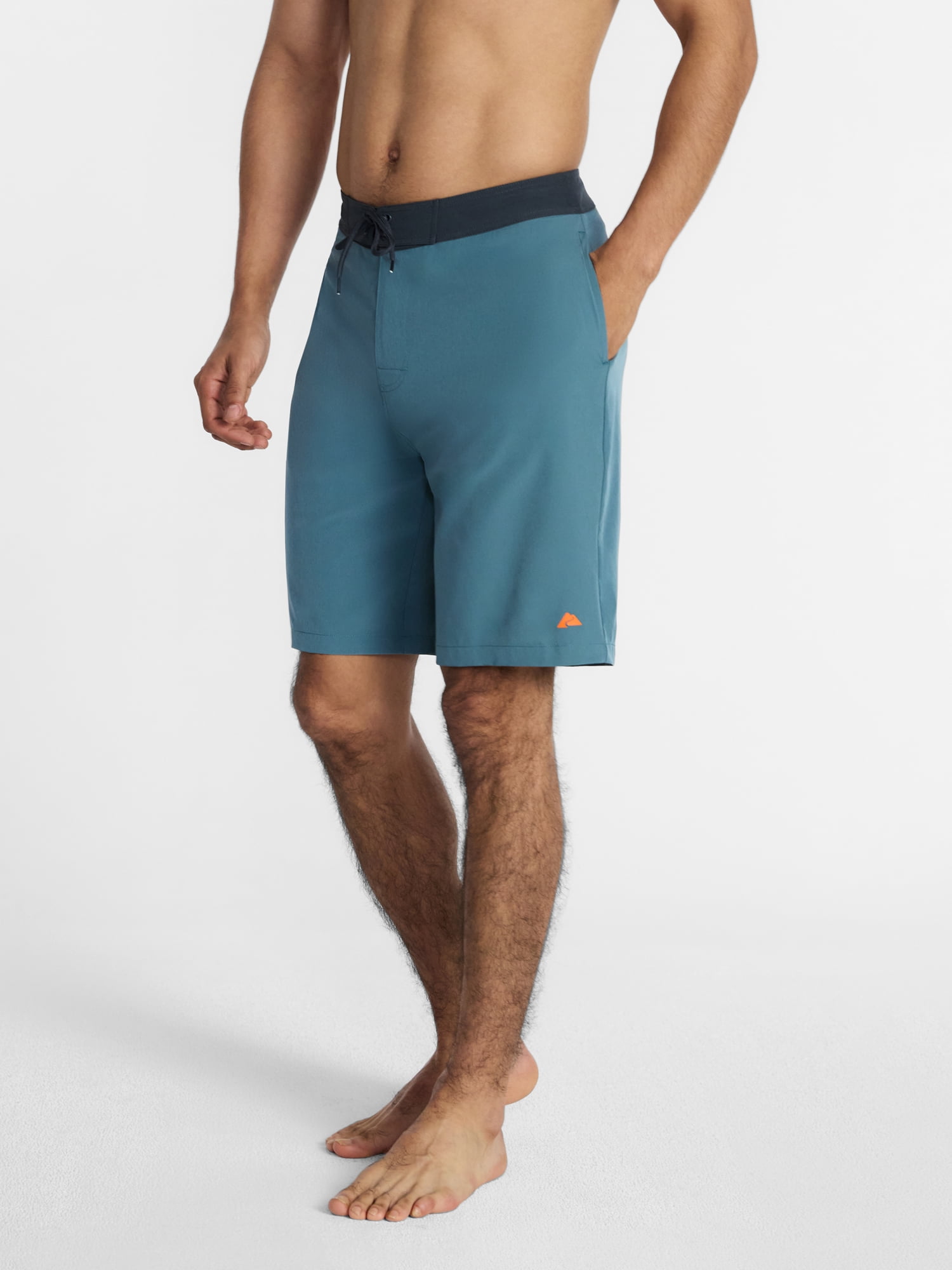Ozark Trail Men's and Big Men's Swim Trunks, 9" Inseam, Sizes S-3XL