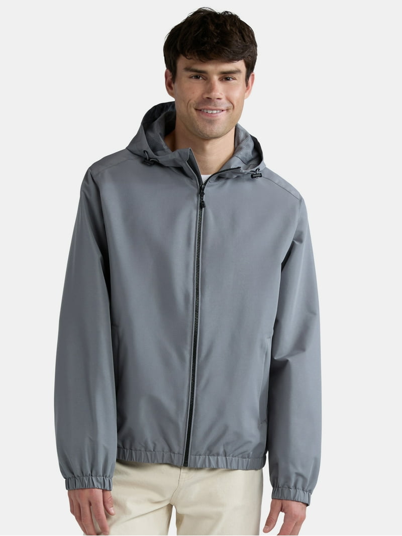 Ozark Trail Men's & Big Men's Windbreaker Jacket with Hood