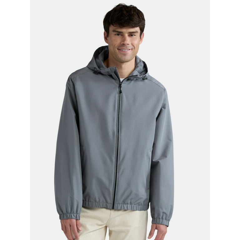 Ozark Trail Men's & Big Men's Windbreaker Jacket with Hood