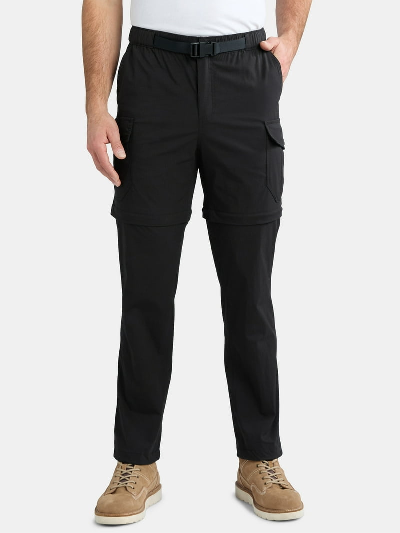 Ozark Trail Men's and Big Men's Zip Off Convertible Cargo Pants