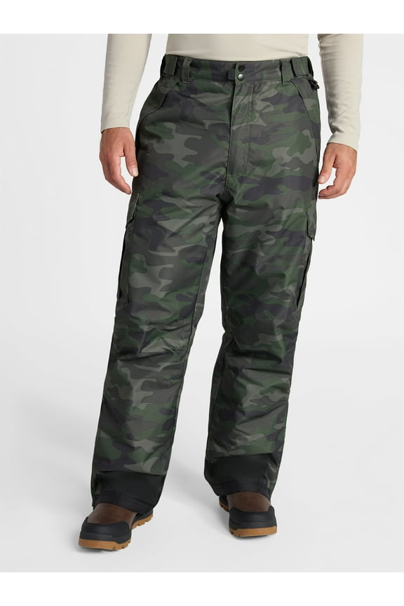 Men's Cargo Pocket Ski Pants, Sizes S-3X