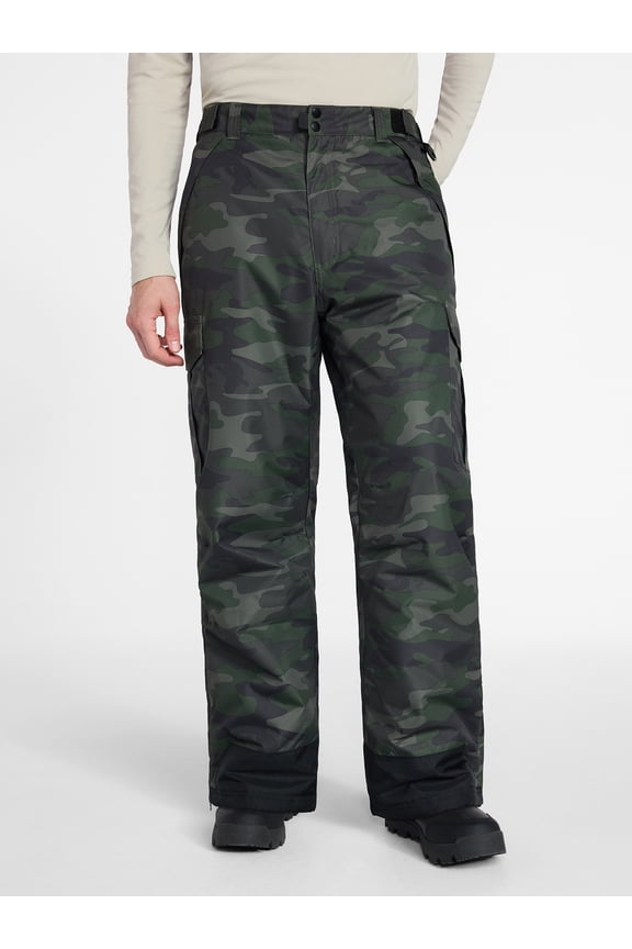 Men's Cargo Pocket Ski Pants, Sizes S-3X