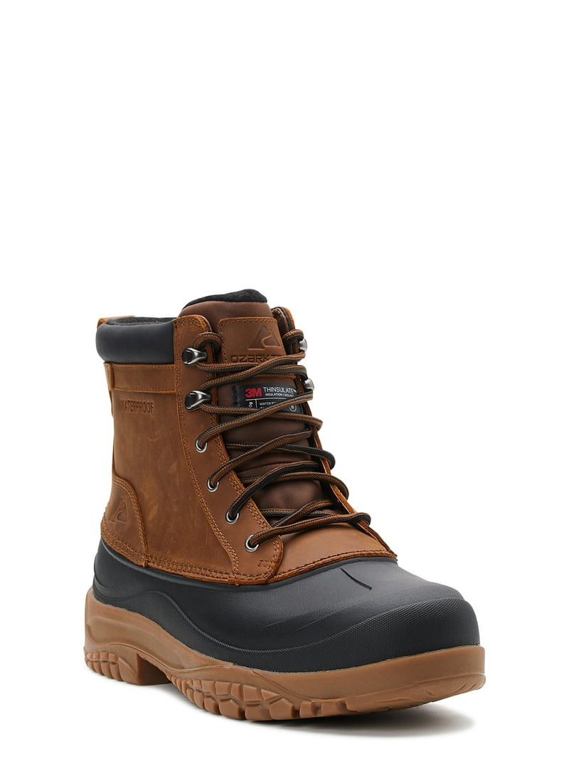 Ozark Trail Men's Lace Up Classic Snow Boot