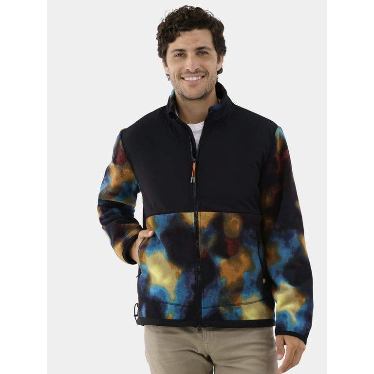 Big men's fleece jacket sales