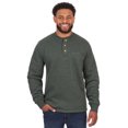 thumbnail image 1 of Ozark Trail Men's Fleece Lined Henley Shirt with Long Sleeves, Sizes S-2XL, 1 of 5