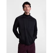Ozark Trail Mens Half Zip Pullover with Long Sleeves, Sizes S-3XL
