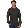 thumbnail image 1 of Ozark Trail Men's Henley Shirt with Long Sleeves, Sizes S-2XL, 1 of 4