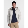 thumbnail image 1 of Ozark Trail Men's Hooded Puffer Jacket, Sizes S-3XL, 1 of 7