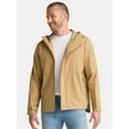 thumbnail image 1 of Ozark Trail Men's Rain Jacket with Hood, Sizes S-3XL, 1 of 4