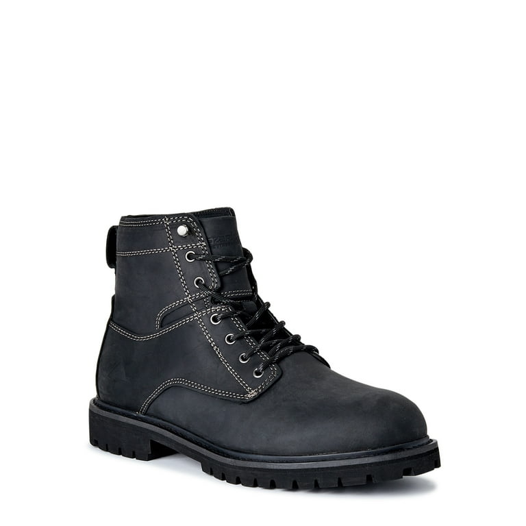 Black boots outlet from walmart