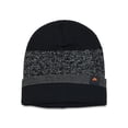 thumbnail image 1 of Ozark Trail Men's Rugby Stripe Beanie, Black Soot, 1 of 4