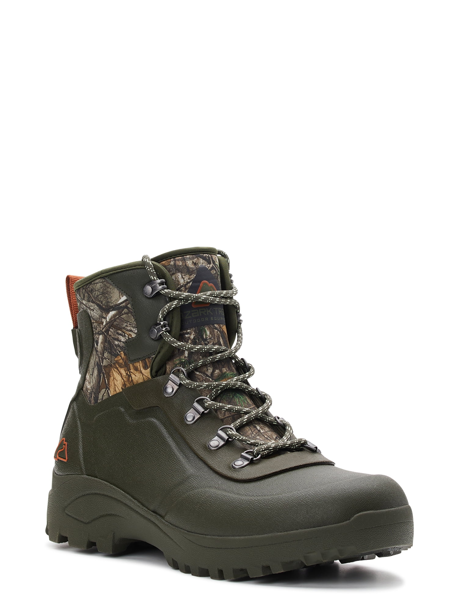 Ozark Trail Men's Waterproof Hunting Boots, Medium Green, Size 10