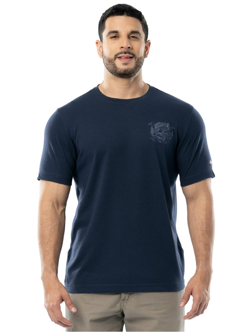 Ozark Trail Men's Active Graphic Tee with Short Sleeves