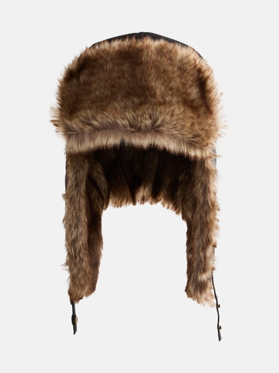 Men's Trapper Hat,Black Soot OFSM