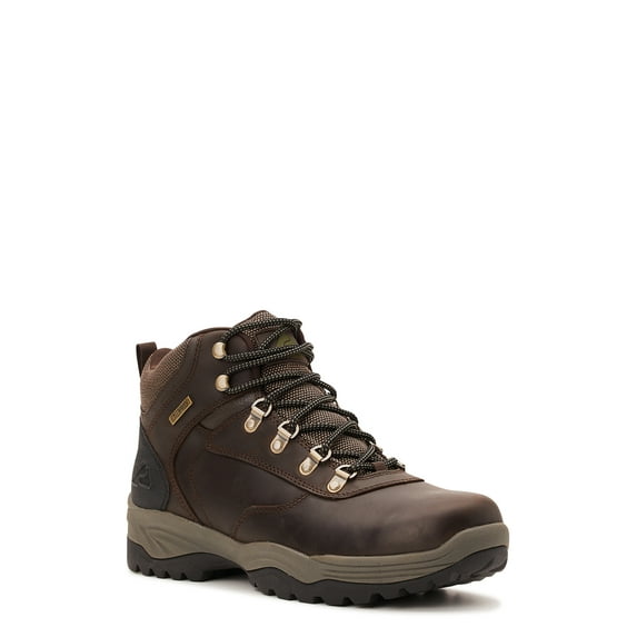 Ozark Trail Men's Waterproof Lace-Up Athletic Boots, Brown, Size 10