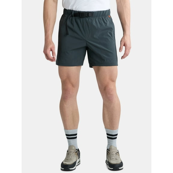 Ozark Trail Men's and Big Men's Amphibious Shorts, 6" Inseam, Sizes S-3XL
