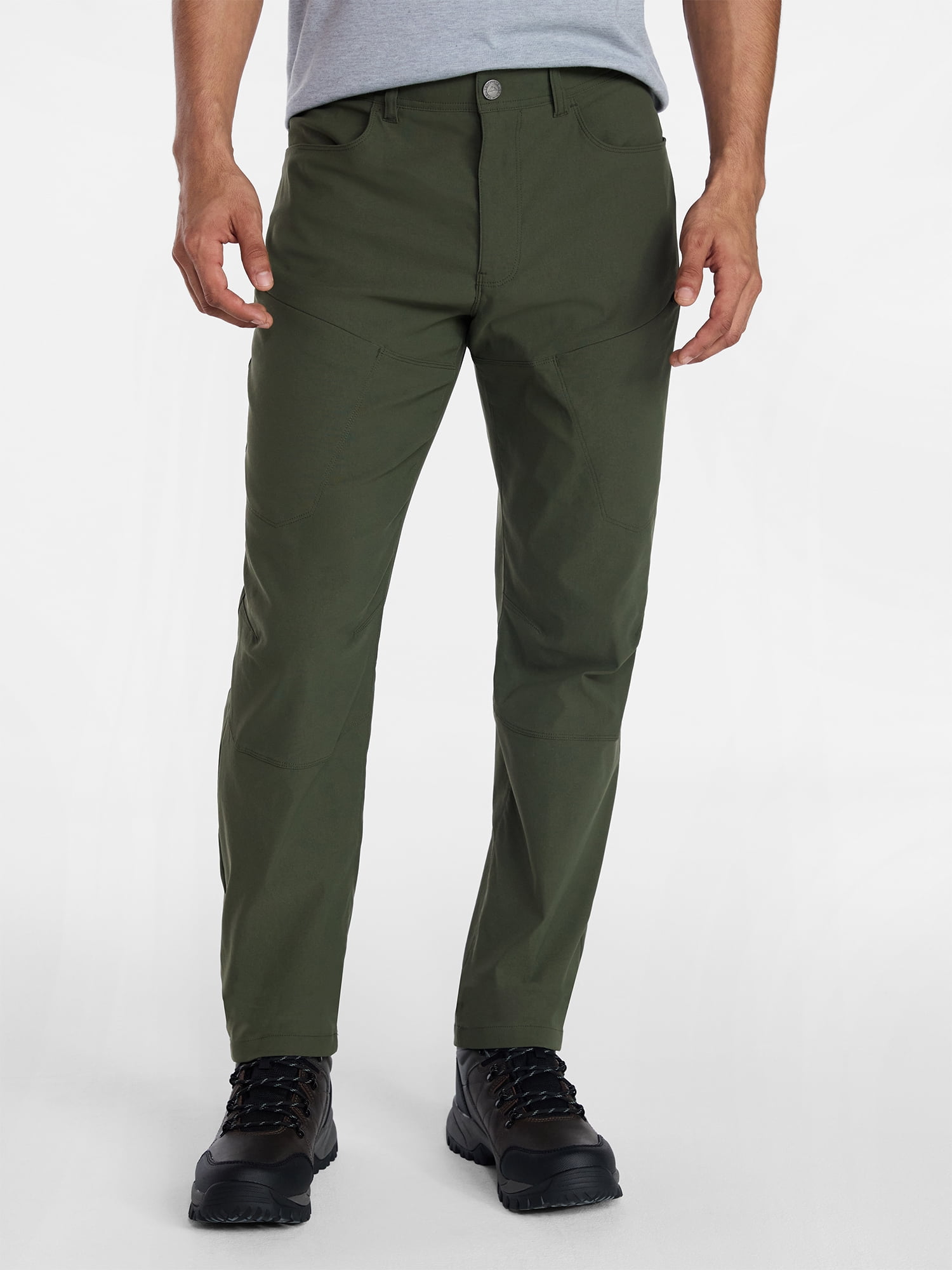 Ozark Trail Men's and Big Men's Hike Pants, Sizes 30-46