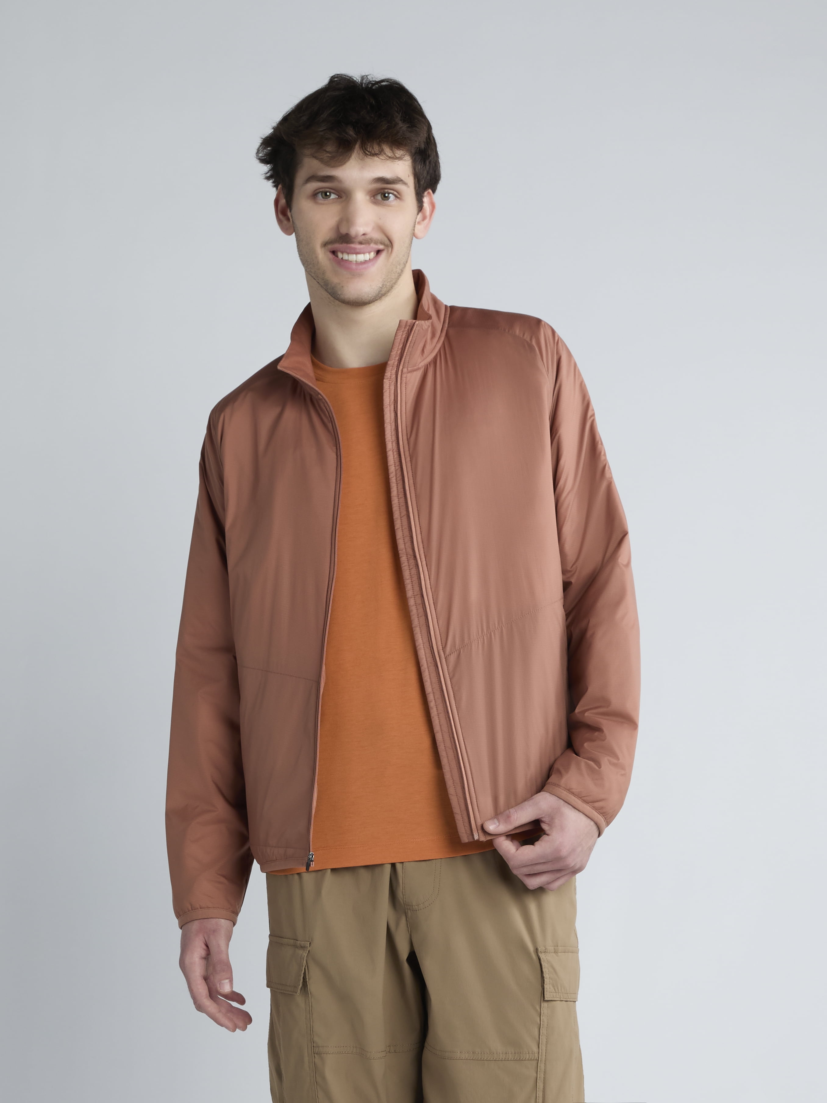 Men's Plus Size Lightweight Zip Up Jacket main image 1