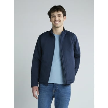 Ozark Trail Men's and Big Men's Lightweight Insulated Zip Jacket, Sizes S-3XL