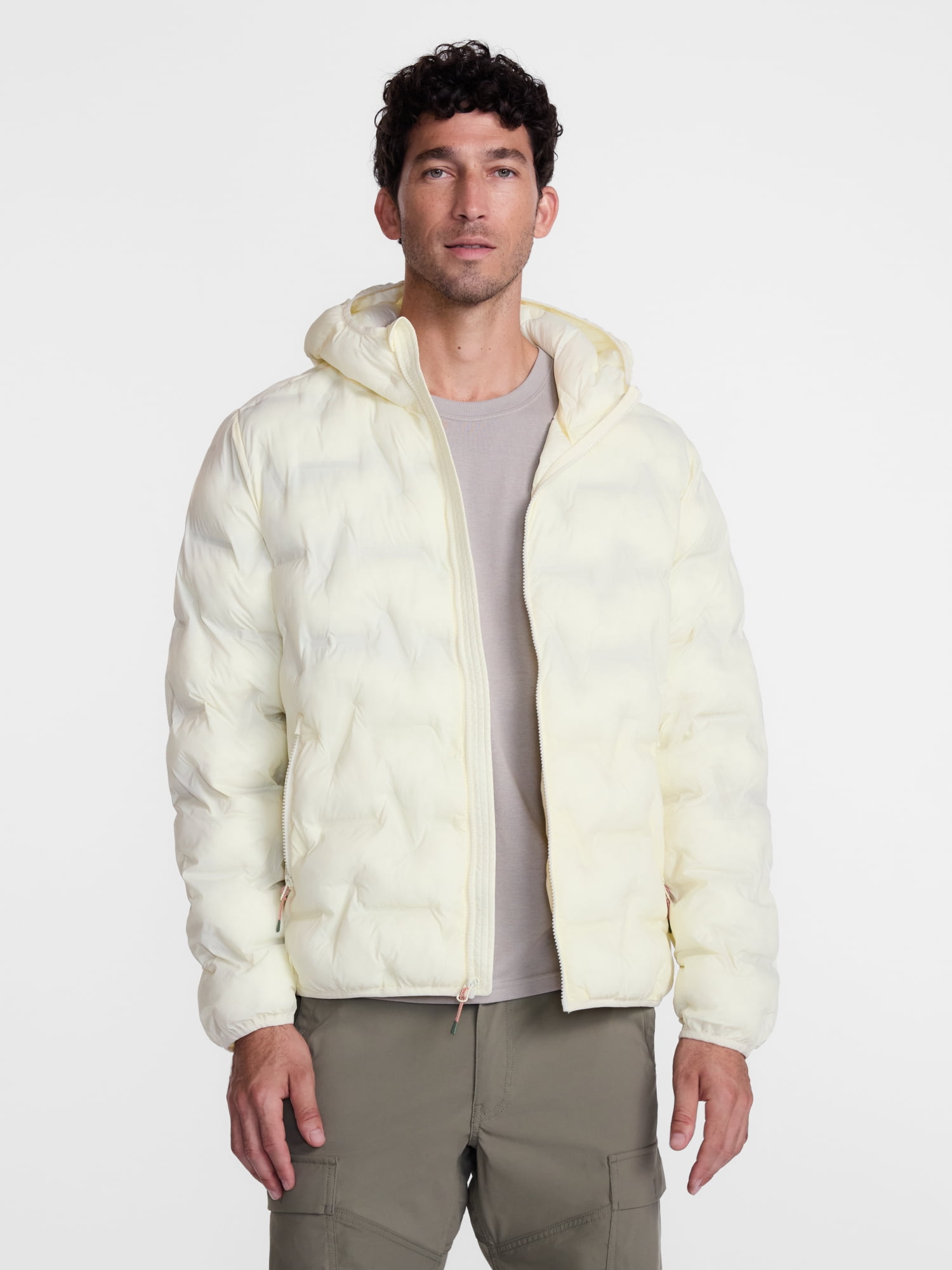 Ozark Trail Men's and Big Men's Midweight Puffer Jacket, Sizes S-3XL