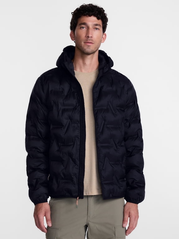 Men's and Big Men's Midweight Puffer Jacket, Sizes S-3XL