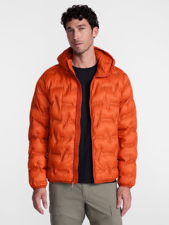 Men's and Big Men's Midweight Puffer Jacket, Sizes S-3XL