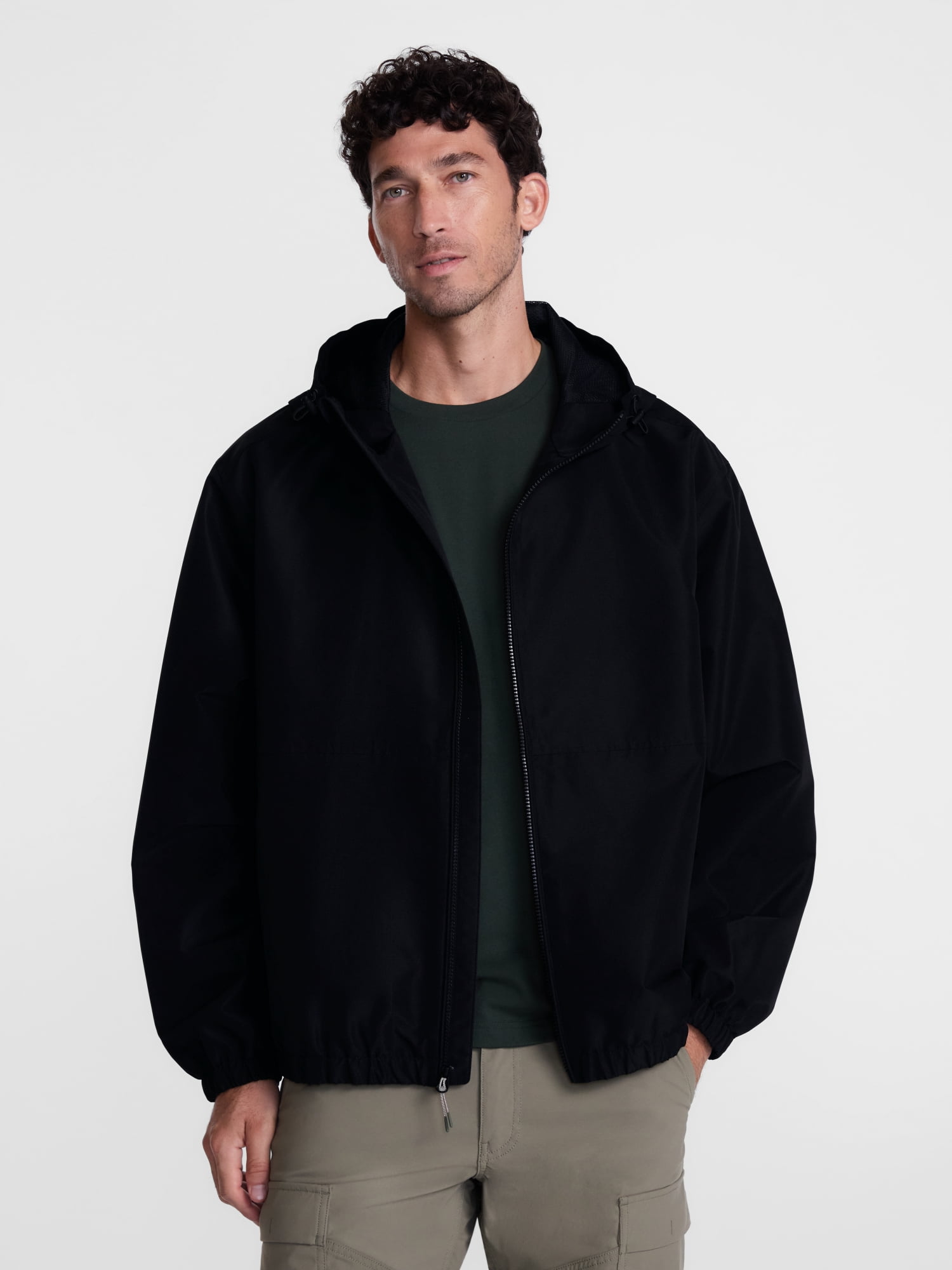 Ozark Trail Men's and Big Men's Windbreaker Jacket, Sizes S-3XL