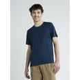 thumbnail image 1 of Ozark Trail Men's and Big Men's Wool Blend Tee with Short Sleeves, Sizes S-3XL, 1 of 1