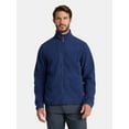 thumbnail image 1 of Ozark Trail Men's and Big Men's Fleece Zip-Front Jacket, Sizes S-3XL, 1 of 6