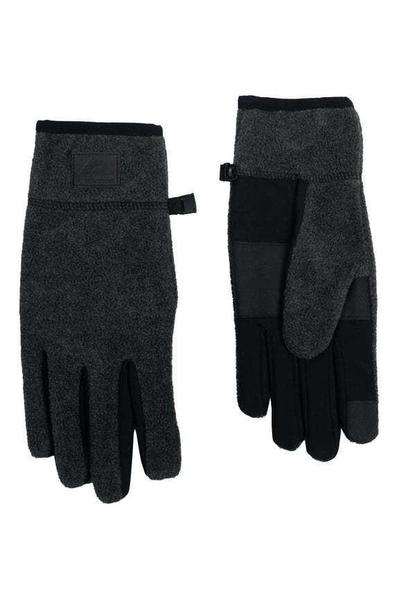 Mens Fleece Gloves, Grey