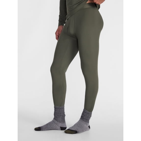 Ozark Trail Men's Lightweight Thermal Underwear Bottoms, Sizes S-3XL