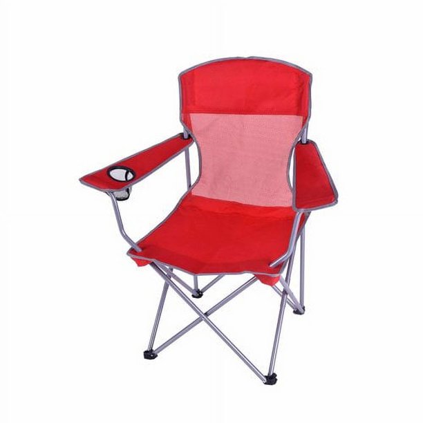 Ozark Trail Mesh Chair, Red Walmart Business Supplies