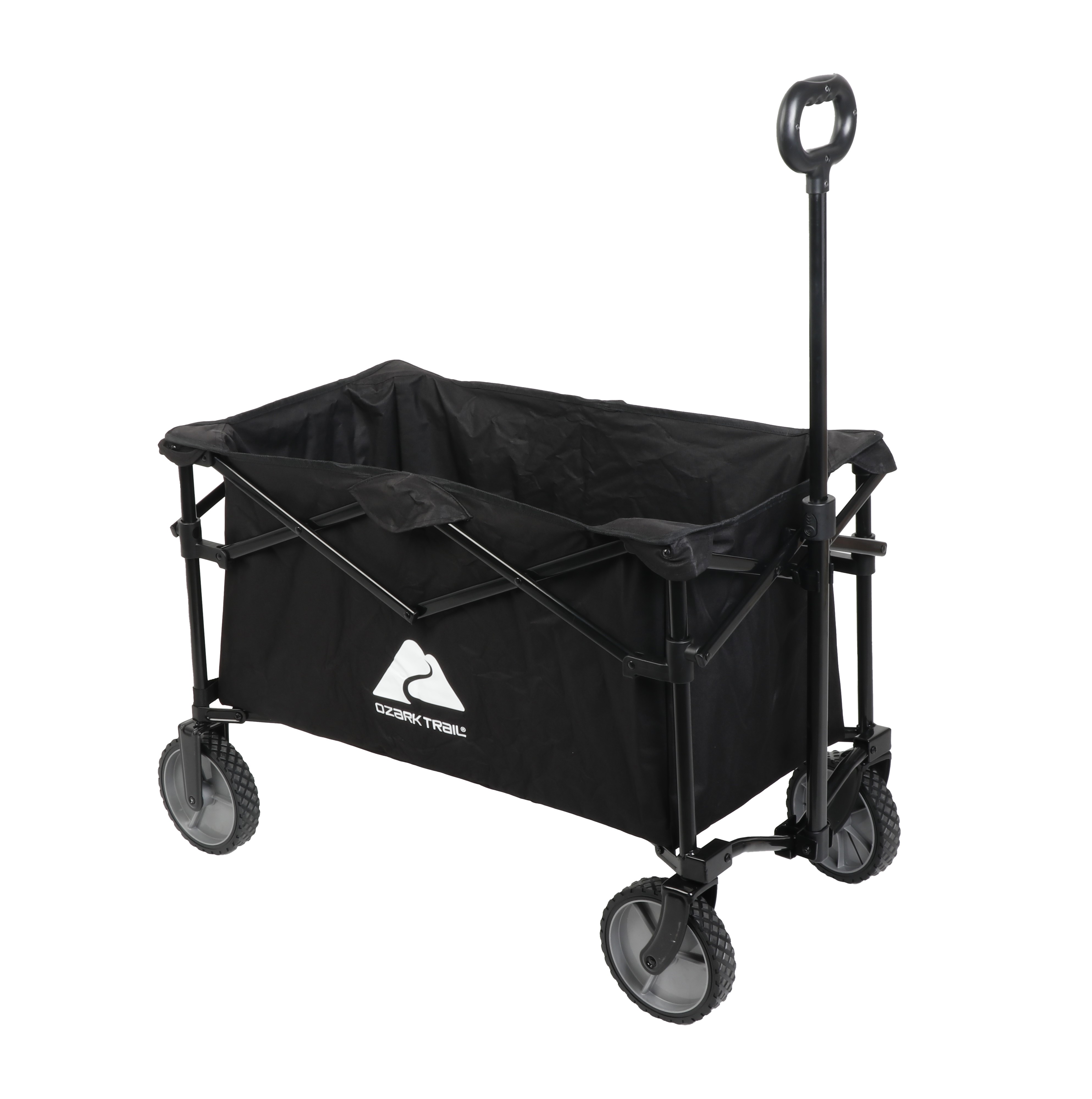 OZARK TRAIL MULTI-PURPOSE BIG BUCKET CART, BLACK WAGON