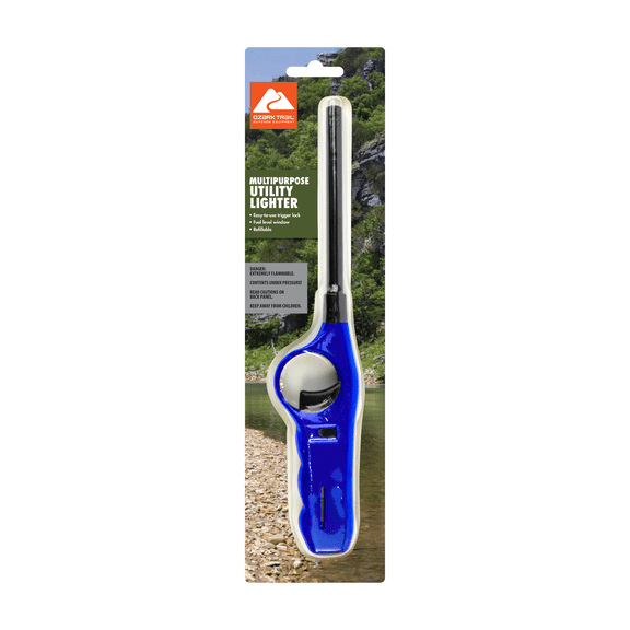 Ozark Trail Multipurpose Bbq Lighter, Blue, 1 Unit