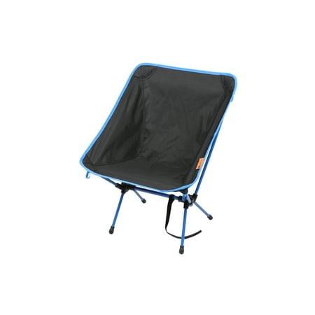 Ozark Trail Outdoor Compact Backpacking Chair, Black, 3lbs