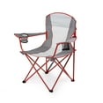 thumbnail image 1 of Ozark Trail Oversized Quad Folding Outdoor Camp Chair - Brilliant Red, 1 of 10