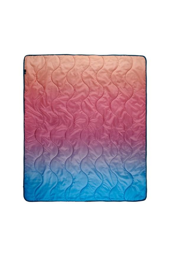Packable Blanket, 70" x 60" in Gradient Design for Camping/Travel/Picnics