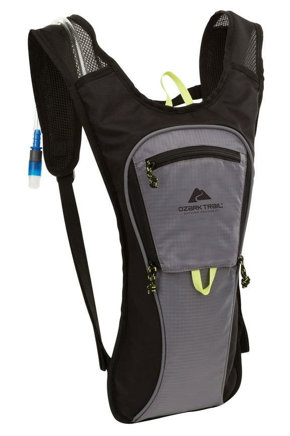 Pearson Creek 2 Ltr Hydration pack, with 2-Liter Reservoir, Unisex, Black, 1, Backpacking